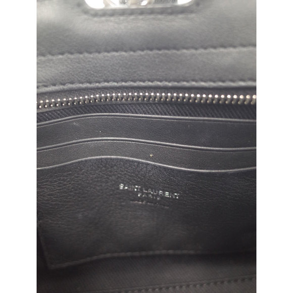 Saint Laurent Paris Toy Cabas Bag Shoulder Bag Black - Picture 5 of 5